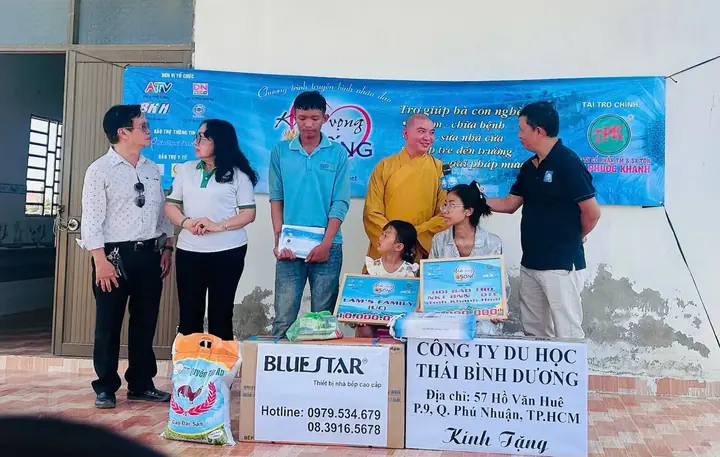Đồng hành chương trình “Khát vọng sống” cùng gia đình bệnh nhân nghèo ở xã Phước Dinh – ảnh 5